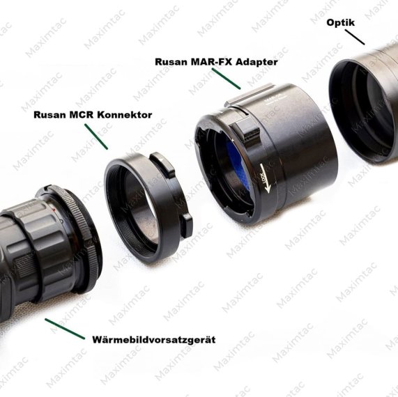 Preview: Rusan MAR-FX Modular-Adapter von 30mm-80mm für Wärmebild-Vorsatzgeräte Preview: Rusan MAR-FX Modular-Adapter von 30mm-80mm für Wärmebild-Vorsatzgeräte